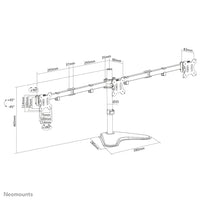 Neomounts FPMA-D550DD3BLACK Monitor-Ständer 13-27"