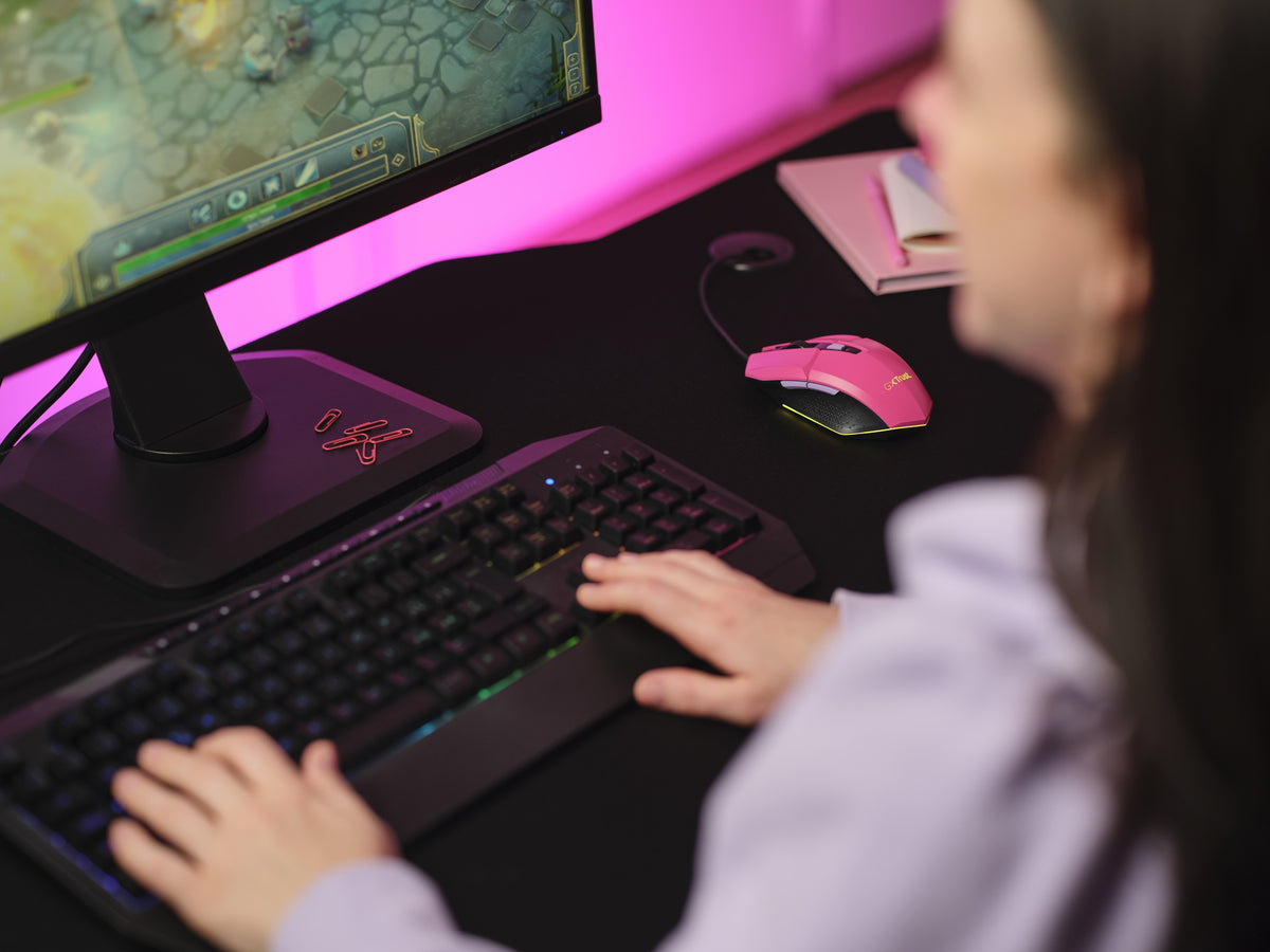 Trust GXT 109P FELOX Maus Gaming Beidhändig USB Typ-A 6400 DPI