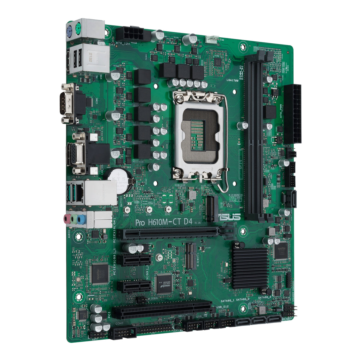 ASUS PRO H610M-CT D4-CSM Intel H610 LGA 1700 micro ATX