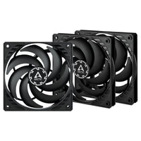 ARCTIC P12 Slim PWM PST 120 mm PWM Lüfter optimiert für statischen Druck mit integriertem Y-Kabel