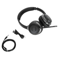 Targus AEH104GL Kopfhörer & Headset Verkabelt & Kabellos Kopfband Anrufe/Musik USB Typ-C Bluetooth Schwarz