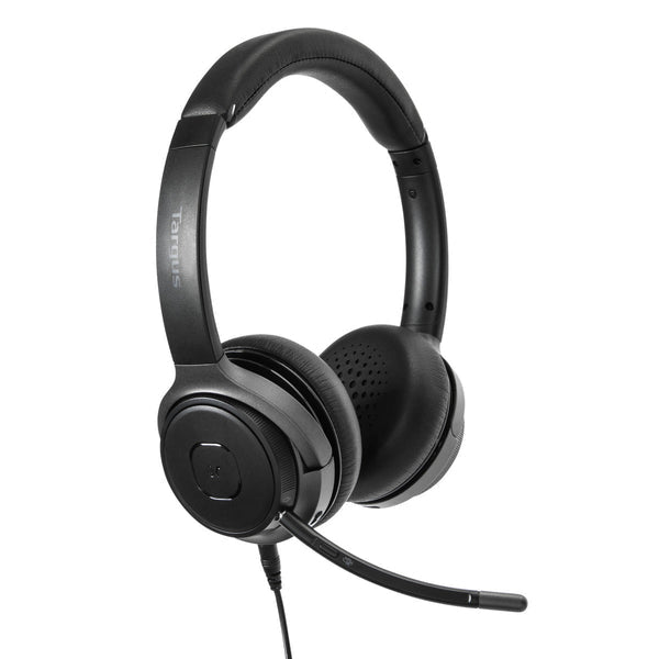 Targus AEH104GL Kopfhörer & Headset Verkabelt & Kabellos Kopfband Anrufe/Musik USB Typ-C Bluetooth Schwarz