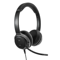 Targus AEH104GL Kopfhörer & Headset Verkabelt & Kabellos Kopfband Anrufe/Musik USB Typ-C Bluetooth Schwarz