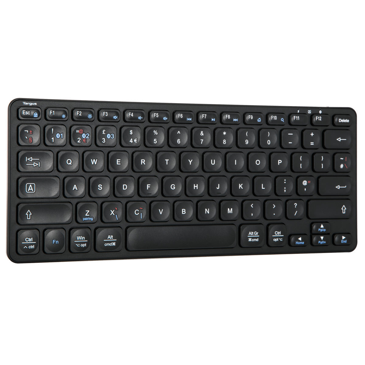 Targus AKB862UK Tastatur Haus Bluetooth QWERTY UK Englisch Schwarz