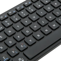 Targus AKB862UK Tastatur Haus Bluetooth QWERTY UK Englisch Schwarz