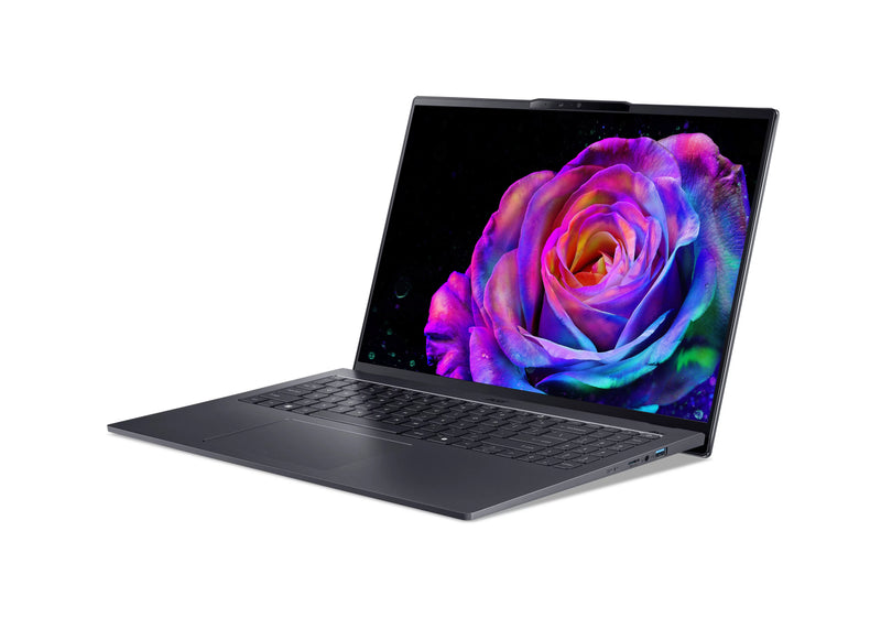 Acer Swift Go 16 SFG16-73-7943 Intel Core Ultra 7 255H Laptop 40,6 cm (16") WUXGA+ 16 GB LPDDR5x-SDRAM 1 TB SSD Wi-Fi 6E (802.11ax) Windows 11 Home Deutsch Grau