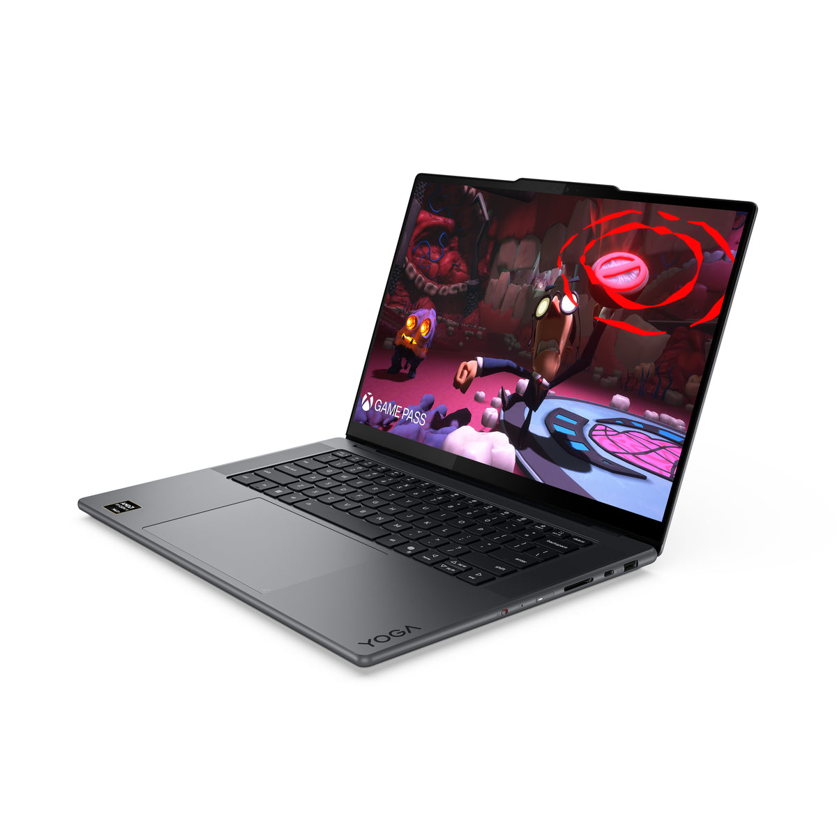 Lenovo Yoga Pro 7 15ASH11 Copilot+ PC AMD Ryzen AI Max+ 388 Laptop 38,9 cm (15.3") Touchscreen 2.5K 32 GB LPDDR5x-SDRAM 1 TB SSD Wi-Fi 7 (802.11be) Windows 11 Pro Grau Deutsch
