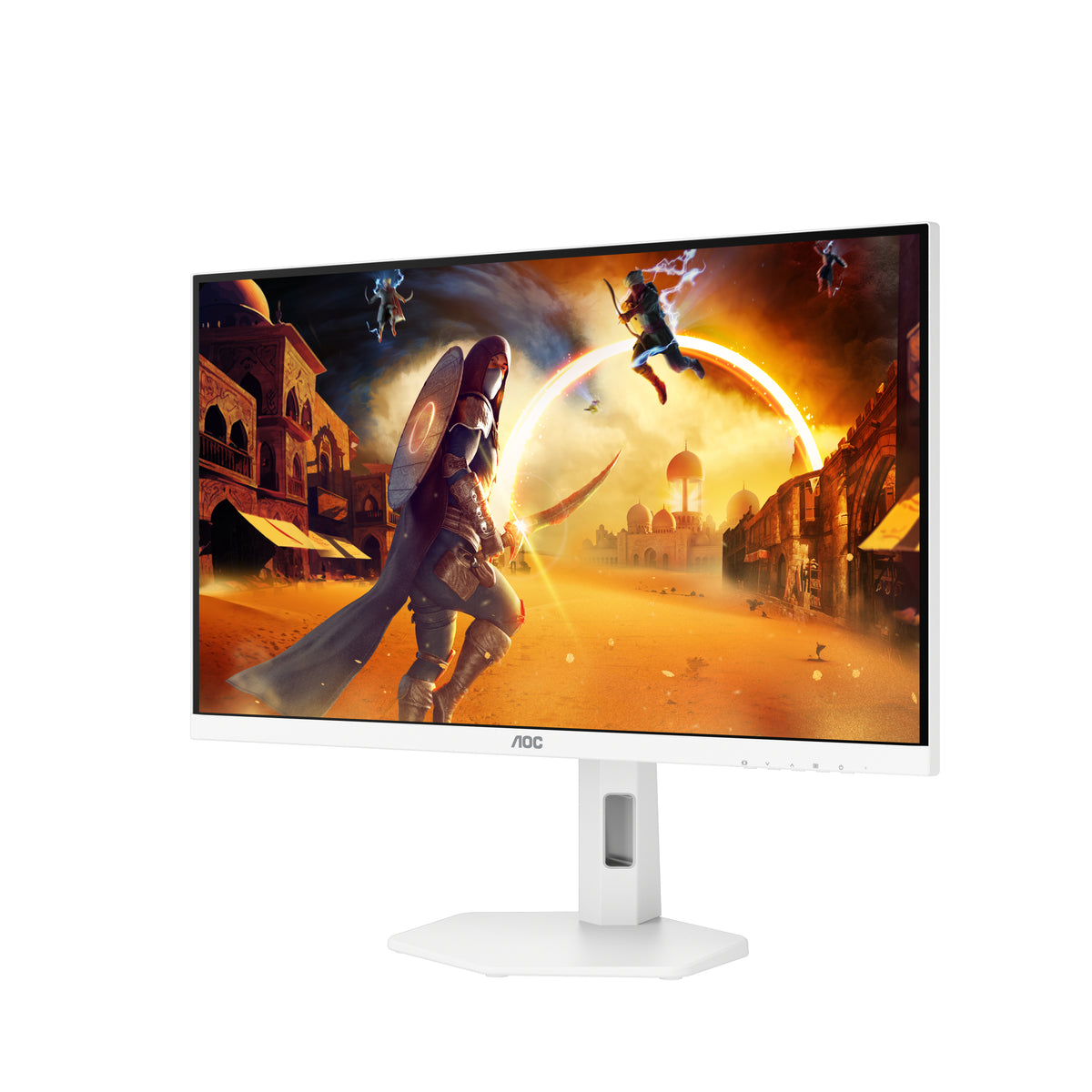 AOC G4 U27G4/WS Computerbildschirm 68,6 cm (27") 3840 x 2160 Pixel Silber, Weiß