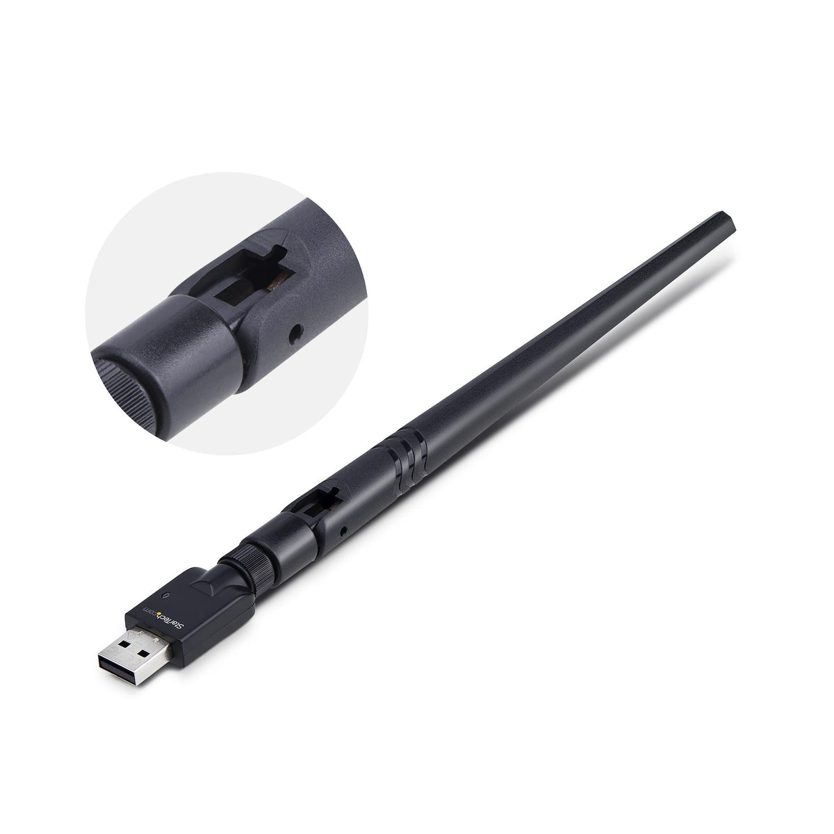 StarTech.com USB Bluetooth 5.3 Adapter, Klasse 1, USB Bluetooth Dongle-Stick für PC/Laptop, Konnektivität mit hoher Reichweite für Tastatur/Maus/Audio Streaming und PAN Netzwerk, Windows/Linux