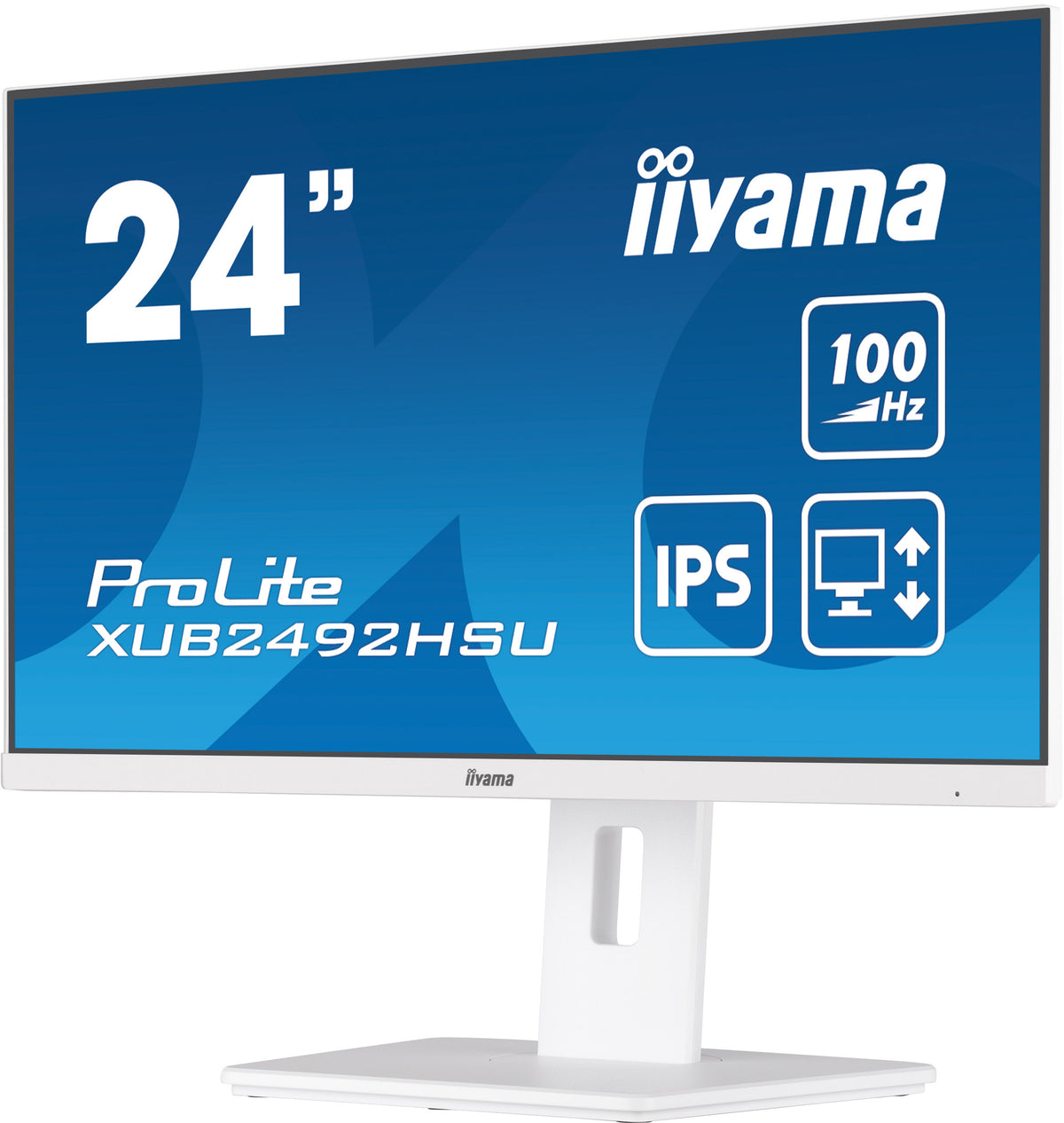 iiyama XUB2492HSU-W6 Computer Monitor 60.5 cm (23.8") 1920 x 1080 Pixels Full HD LED White