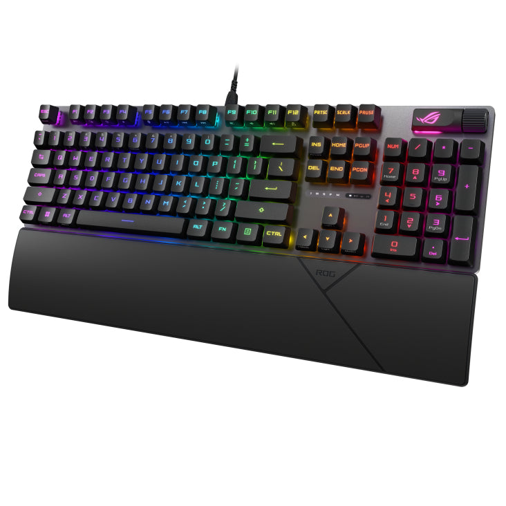 ASUS ROG STRIX SCOPE II Tastatur Gaming USB AZERTY Französisch Schwarz