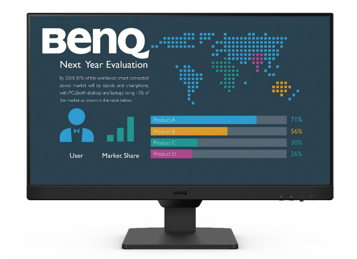 BenQ BL2490 Computerbildschirm 60,5 cm (23.8") 1920 x 1080 Pixel Full HD Schwarz