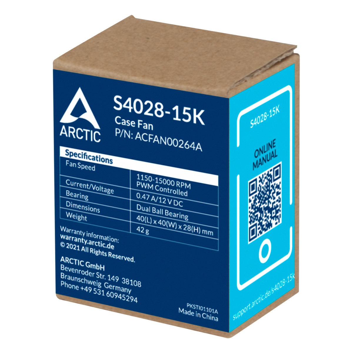 ARCTIC S4028-15K - 40 mm Server Lüfter