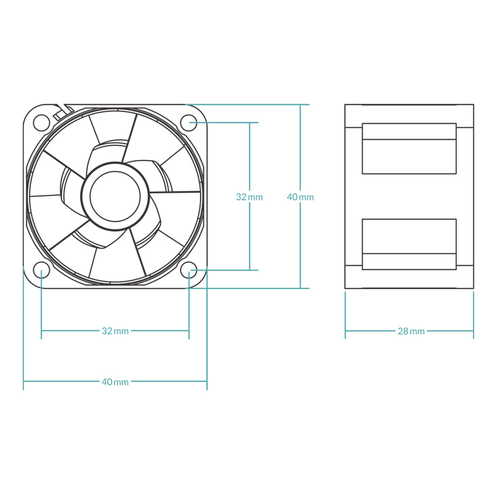 ARCTIC S4028-6K - 40 mm Server Lüfter | Value Pack