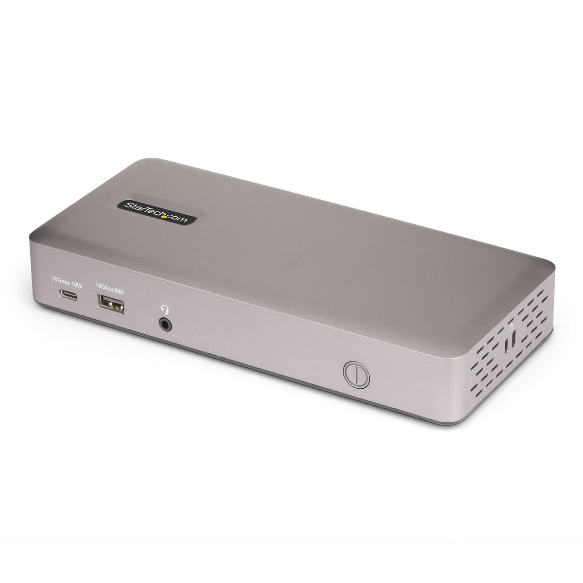 StarTech.com USB-C-Dockingstation(USB4), Dreifach 4K60Hz-Monitore DisplayPort oder HDMI, 100W Laptop-Ladung, 2,5GbE, Notebook Dock, Thunderbolt 4, Nicht für macOS, Treiberlos