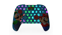 Turtle Beach Rematch-Controller: Mario and Luigi – Offiziell lizenziert für Nintendo Switch 1 und 2, kabellos, TMR-Thumbsticks, anpassbares RGB, wiederaufladbarer Akku