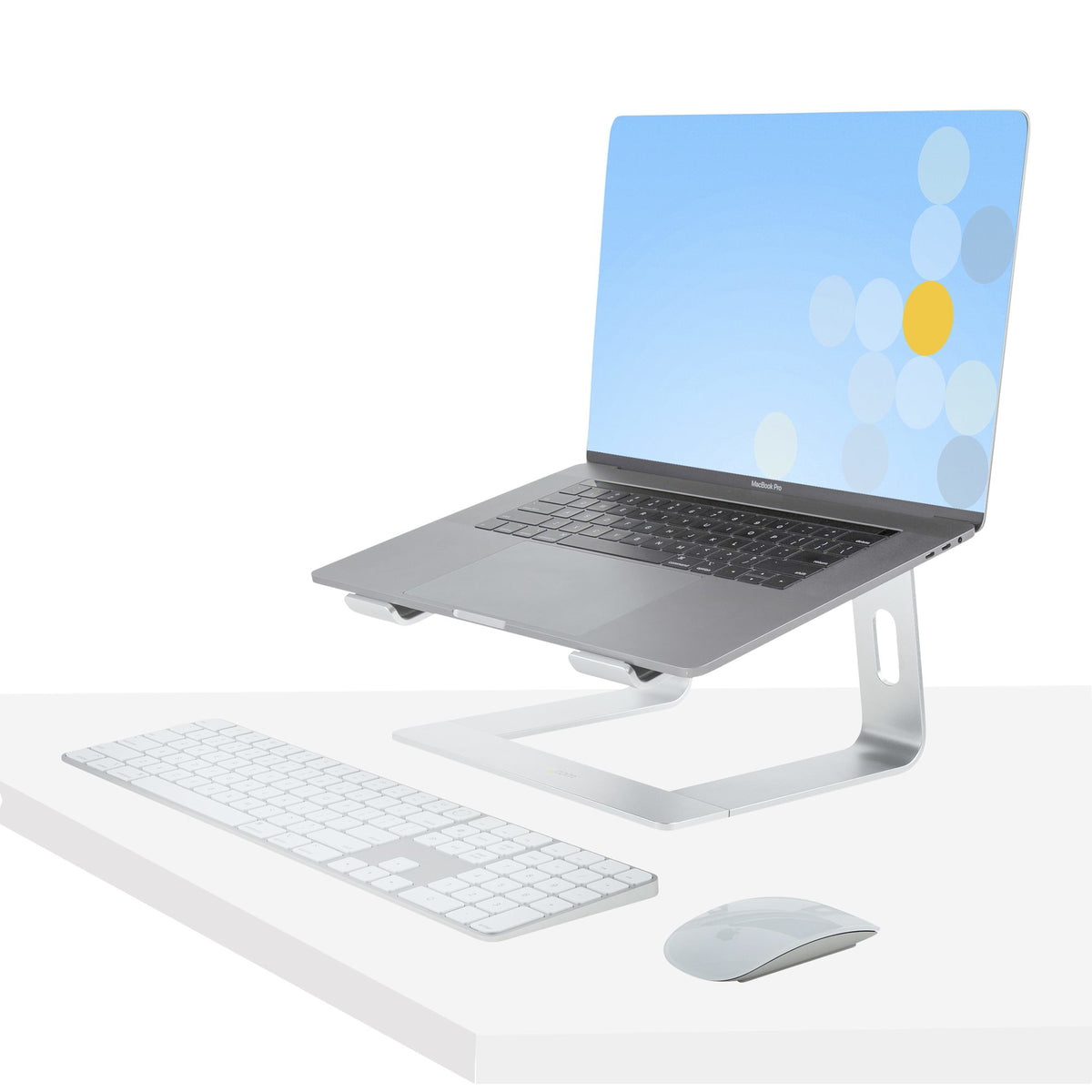 StarTech.com Schreibtisch Laptophalter, Laptophalterung/Laptop ablage/erhöhung bis 5kg Tragkraft, Notebook Ablage/Laptop Riser für Macbook Air/Pro, Dell XPS, Lenovo, Aluminium