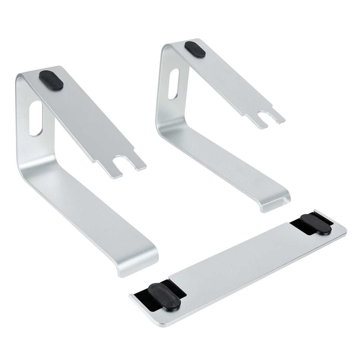 StarTech.com Schreibtisch Laptophalter, Laptophalterung/Laptop ablage/erhöhung bis 5kg Tragkraft, Notebook Ablage/Laptop Riser für Macbook Air/Pro, Dell XPS, Lenovo, Aluminium