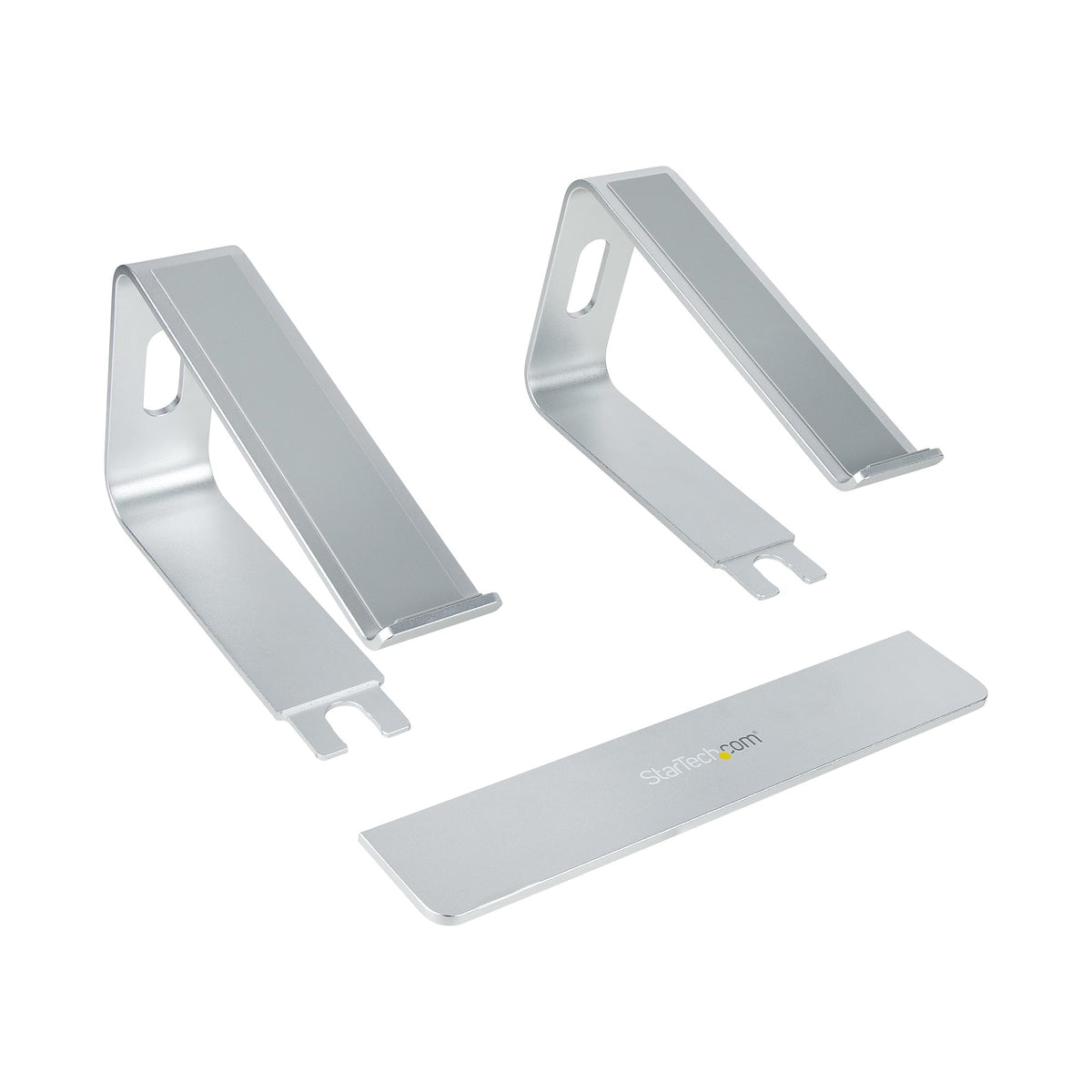 StarTech.com Schreibtisch Laptophalter, Laptophalterung/Laptop ablage/erhöhung bis 5kg Tragkraft, Notebook Ablage/Laptop Riser für Macbook Air/Pro, Dell XPS, Lenovo, Aluminium