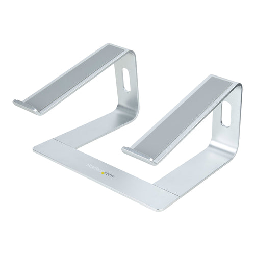 StarTech.com Schreibtisch Laptophalter, Laptophalterung/Laptop ablage/erhöhung bis 5kg Tragkraft, Notebook Ablage/Laptop Riser für Macbook Air/Pro, Dell XPS, Lenovo, Aluminium
