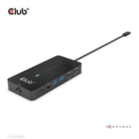 CLUB3D USB Gen1 Type-C 7-in-1 hub with 2x HDMI, 2x USB Gen1 Type-A, 1x RJ45, 1x 3.5mm Audio, 1x USB Gen1 Type-C 100W Female port
