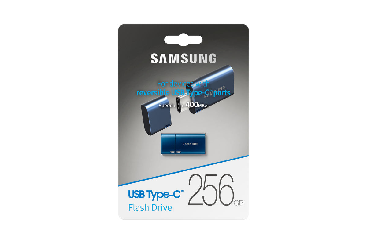 Samsung MUF-256DA USB-Stick 256 GB USB Typ-C 3.2 Gen 1 (3.1 Gen 1) Blau