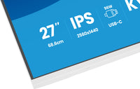 iiyama ProLite XB2797QSNP-W1 27" IPS LCD Computerbildschirm 68,6 cm (27") 2560 x 1440 Pixel Quad HD Weiß
