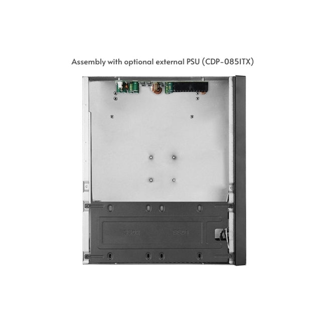 Chieftec IX-06B-OP Computer-Gehäuse Small Form Factor (SFF) Schwarz