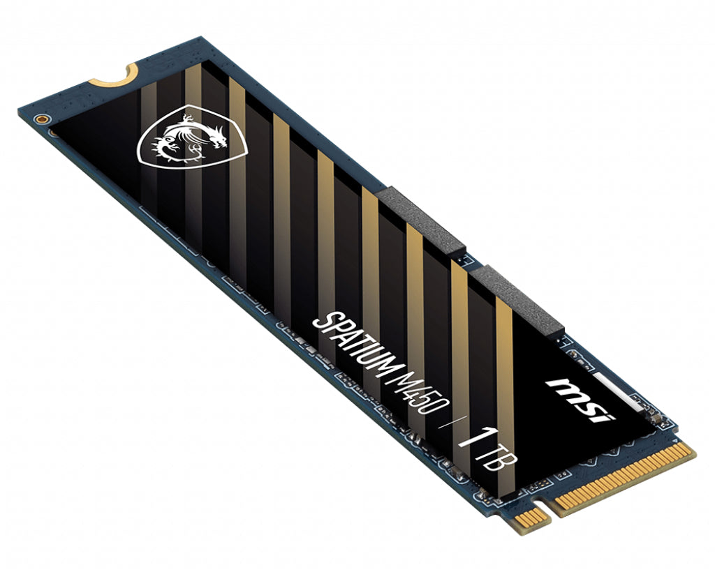 MSI SPATIUM M450 PCIe 4.0 NVMe M.2 1TB PCI Express 4.0 3D NAND