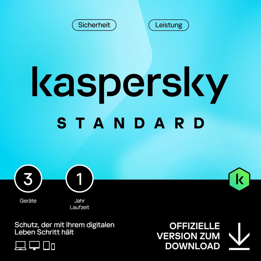 Kaspersky Standard - 3 Device. 1 Year - ESD-DownloadESD