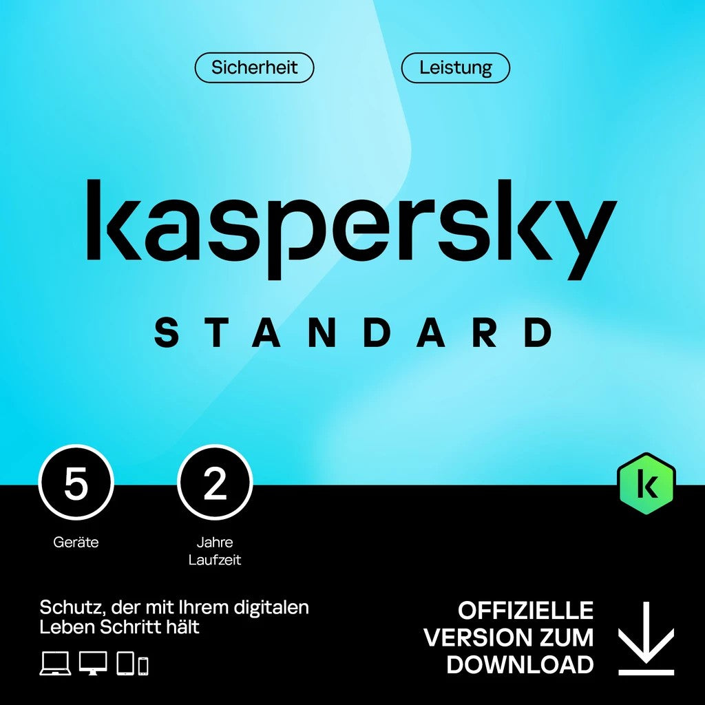 Kaspersky Standard - 5 Device. 2 Year - ESD-DownloadESD