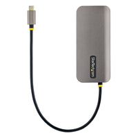 StarTech.com USB C Multiport Adapter, 4K 60Hz HDMI Anschluss, 5Gbit/s USB-A Hub, USB C auf HDMI, 100W PD, GbE, SD/MicroSD, 30cm Kabel, Reiseadapter, Thunderbolt 3 Dockingstation