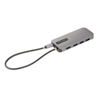 StarTech.com USB C Multiport Adapter, 4K 60Hz HDMI Anschluss, 5Gbit/s USB-A Hub, USB C auf HDMI, 100W PD, GbE, SD/MicroSD, 30cm Kabel, Reiseadapter, Thunderbolt 3 Dockingstation