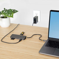 StarTech.com USB C Multiport Adapter, 4K 60Hz HDMI Anschluss, 5Gbit/s USB-A Hub, USB C auf HDMI, 100W PD, GbE, SD/MicroSD, 30cm Kabel, Reiseadapter, Thunderbolt 3 Dockingstation