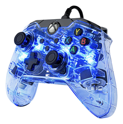 PDP Afterglow Schwarz, Blau, Transparent USB Gamepad Analog / Digital Xbox One, Xbox Series S, Xbox Series X