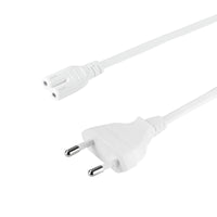 LogiLink CP092W Stromkabel Weiß 1,8 m Netzstecker Typ C C7-Koppler