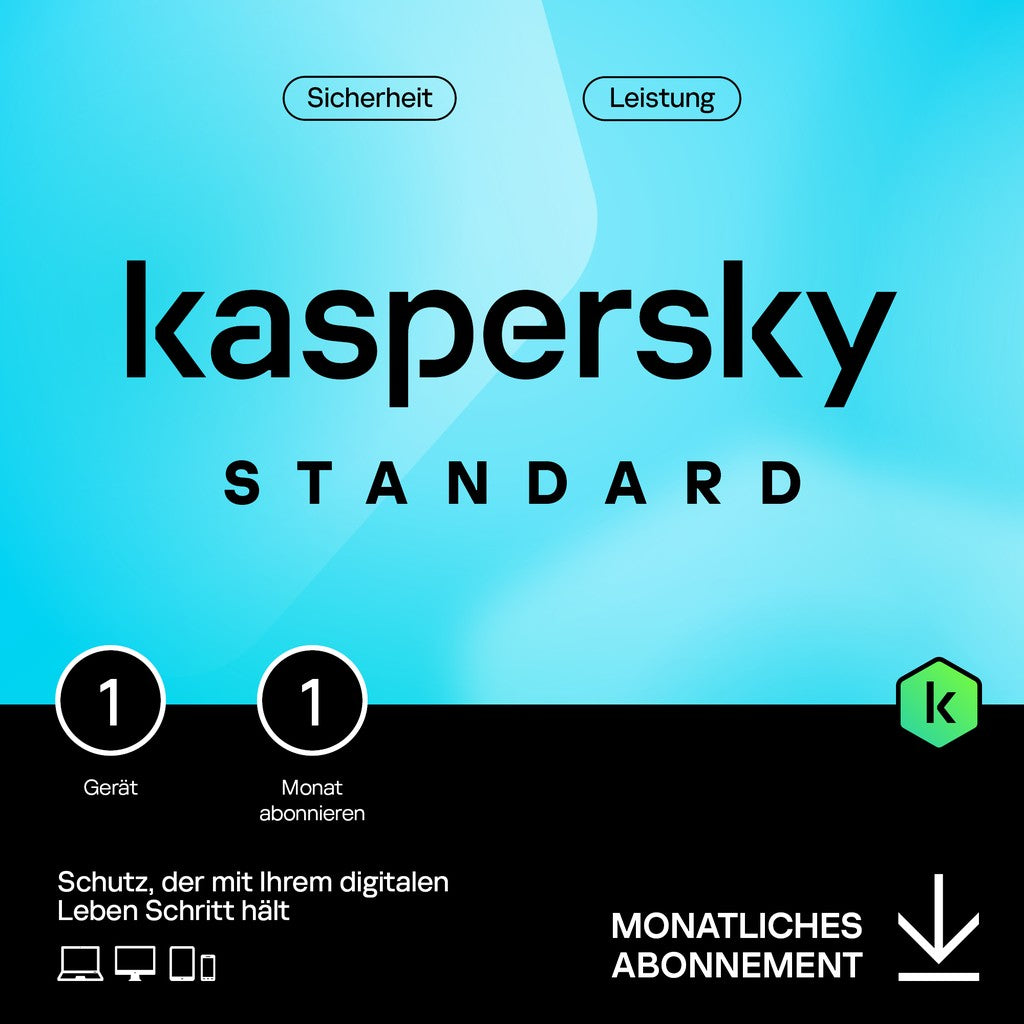 Kaspersky Standard - 1 Device. 1 Month - Subscription (ABO) - ESD-DownloadESD