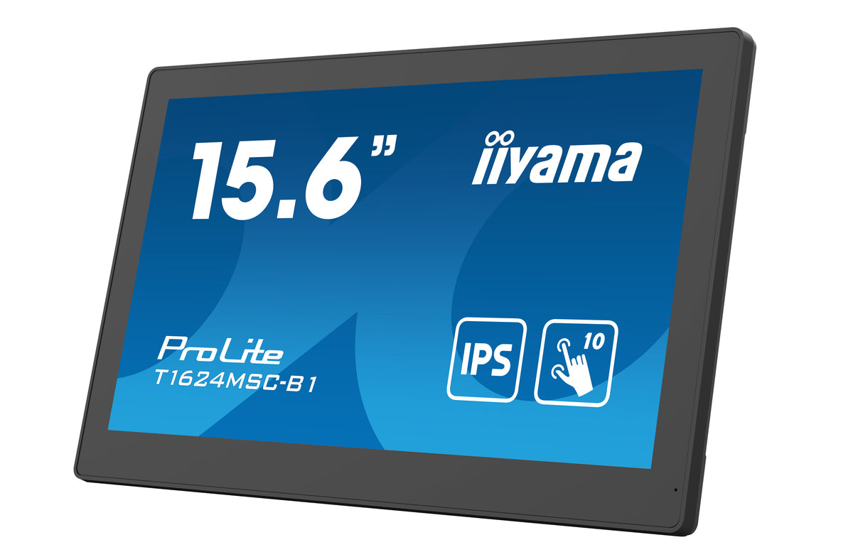 iiyama T1624MSC-B1 Computerbildschirm 39,6 cm (15.6") 1920 x 1080 Pixel Full HD LED Touchscreen Schwarz