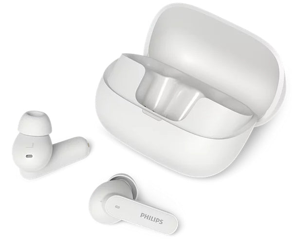 Philips TAT3000WT/00 Kopfhörer & Headset True Wireless Stereo (TWS) im Ohr Anrufe/Musik USB Typ-C Bluetooth Weiß