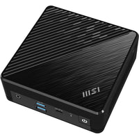 MSI Cubi N ADL S-078EU Intel® N N100 4 GB DDR4-SDRAM 128 GB SSD Windows 11 Pro Mini PC Mini-PC Schwarz