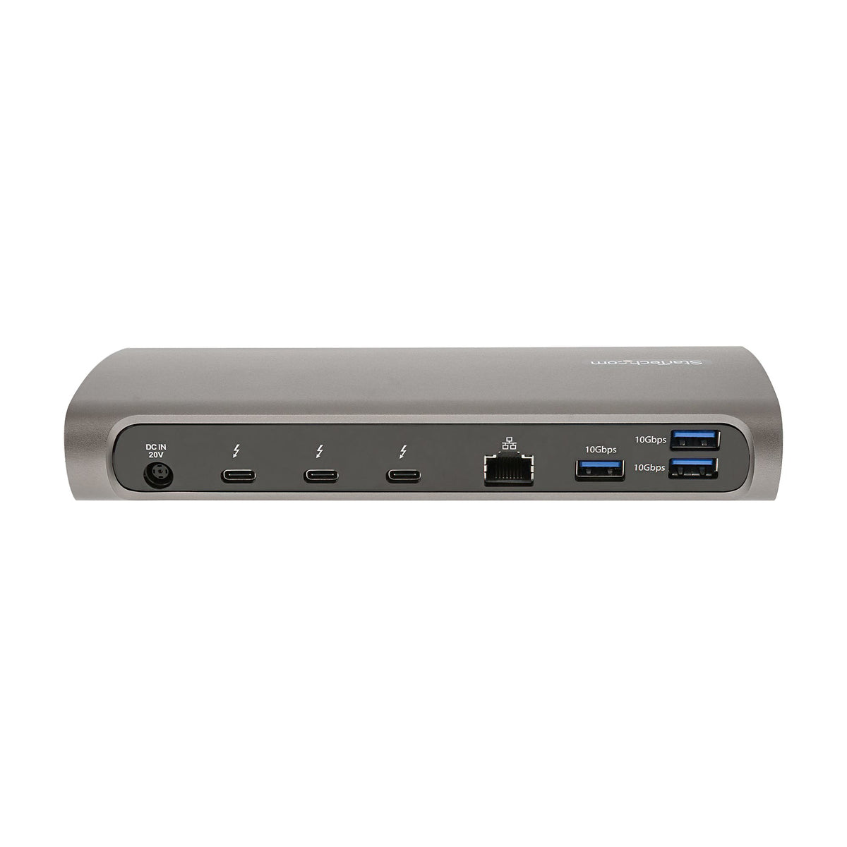 StarTech.com Thunderbolt 4 Docking station, 96W PD, Einzelner 8K/Dual 4K 60Hz Monitor, 3xTB4/USB4 und 4xUSB-A Hub, SD/GbE, Thunderbolt 4/3 und USB4 kompatibel, K-Slot, 0.8m Kabel