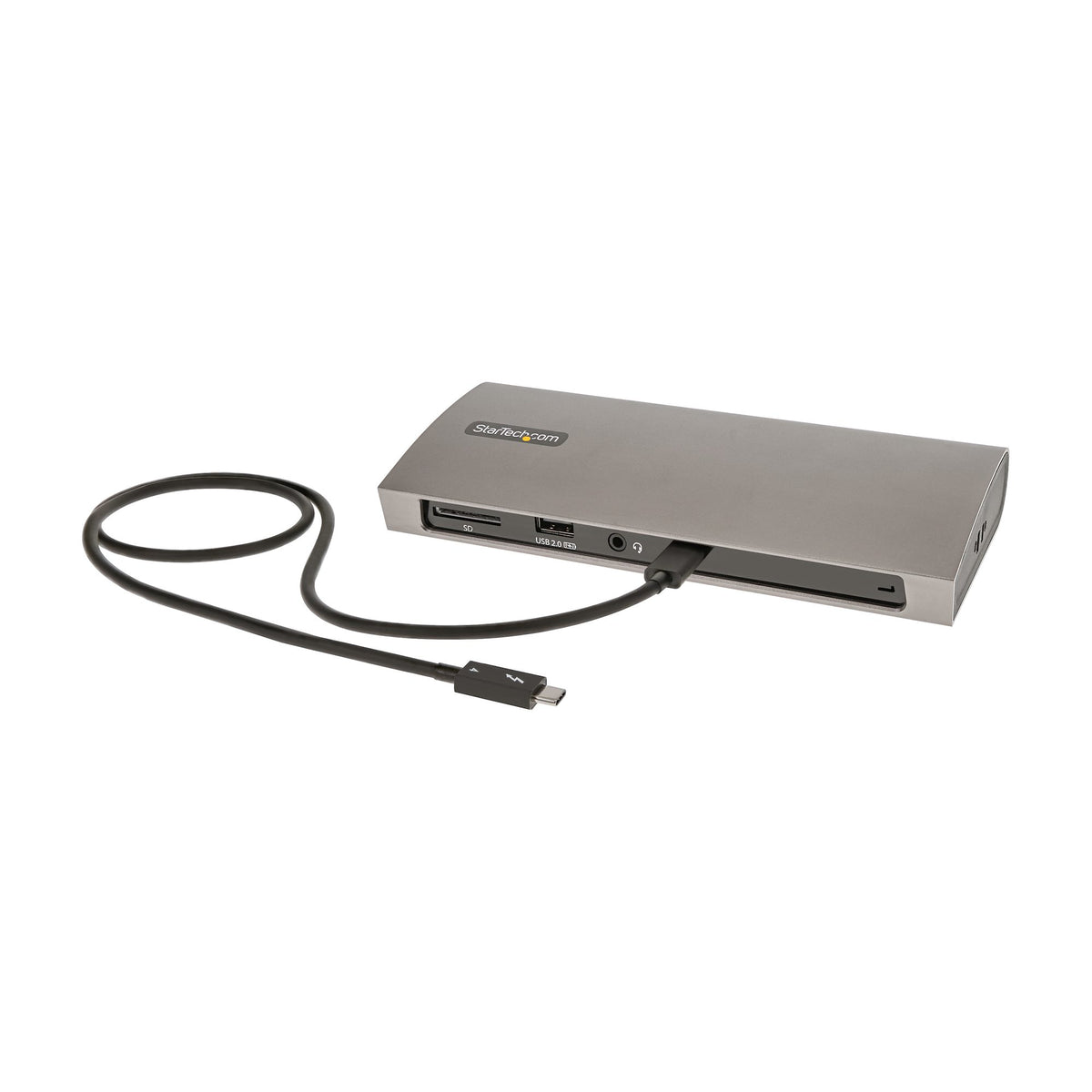 StarTech.com Thunderbolt 4 Docking station, 96W PD, Einzelner 8K/Dual 4K 60Hz Monitor, 3xTB4/USB4 und 4xUSB-A Hub, SD/GbE, Thunderbolt 4/3 und USB4 kompatibel, K-Slot, 0.8m Kabel