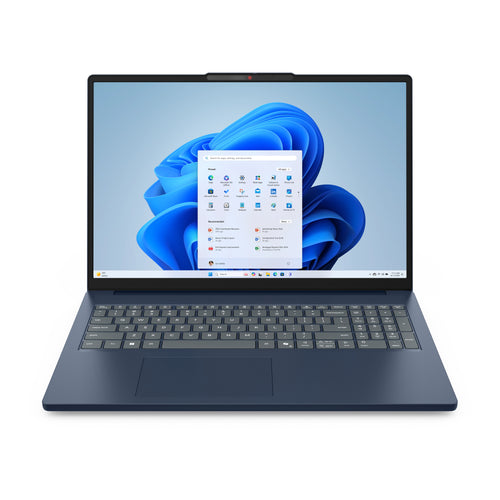 Lenovo IdeaPad Slim 3 16IRH10 Intel® Core™ i7 i7-13620H Laptop 40,6 cm (16") WUXGA 16 GB DDR5-SDRAM 512 GB SSD Wi-Fi 6 (802.11ax) Windows 11 Pro Schweiz Blau
