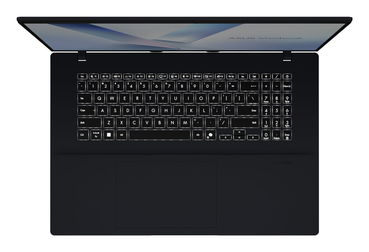 ASUS Vivobook 18 M1807GA-S8013W Copilot+ PC AMD Ryzen AI 7 445 Laptop 45,7 cm (18") WUXGA 16 GB DDR5-SDRAM 512 GB SSD Wi-Fi 6 (802.11ax) Windows 11 Home Blau
