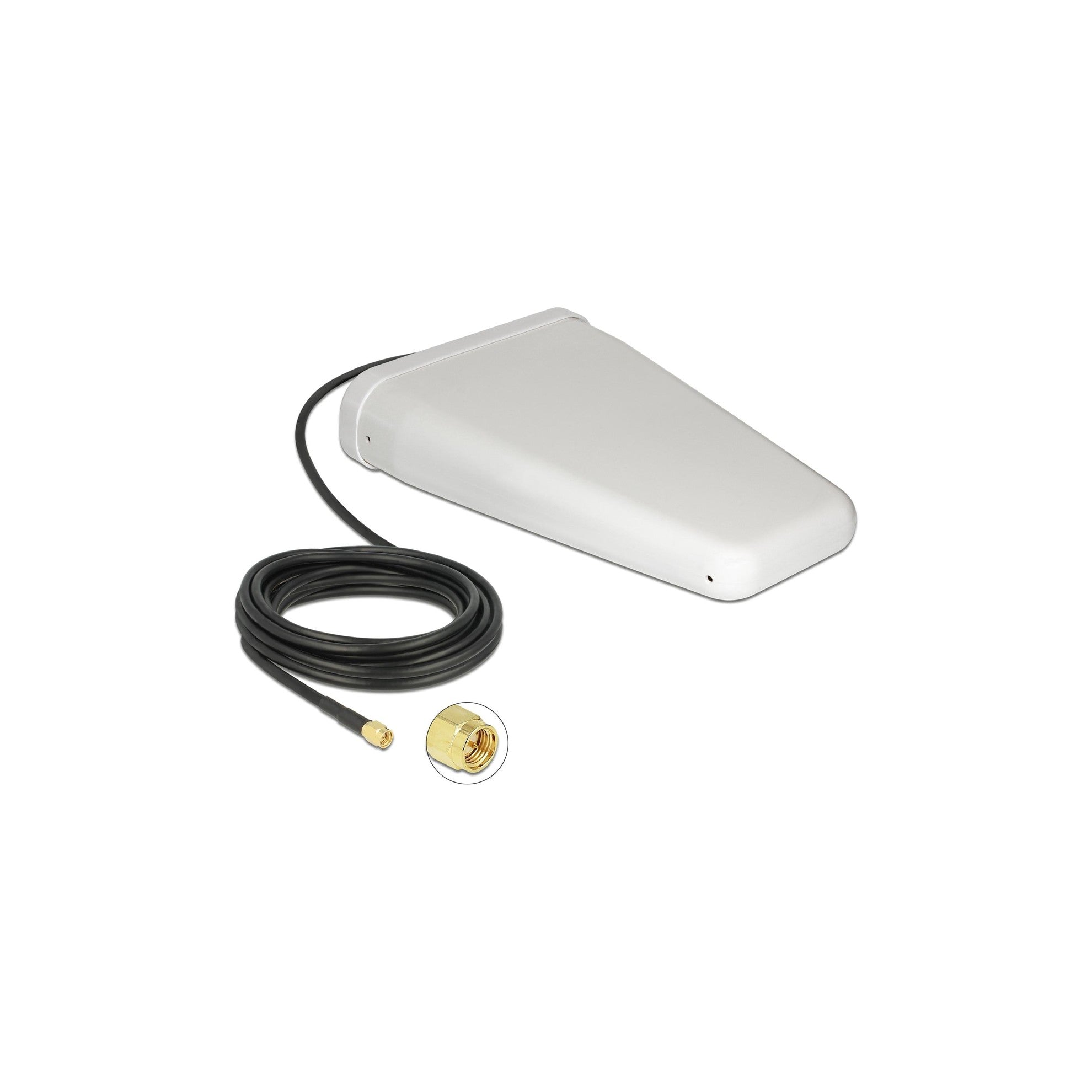 Delock LTE/3G/GSM Antenne, 1x SMA-Stecker