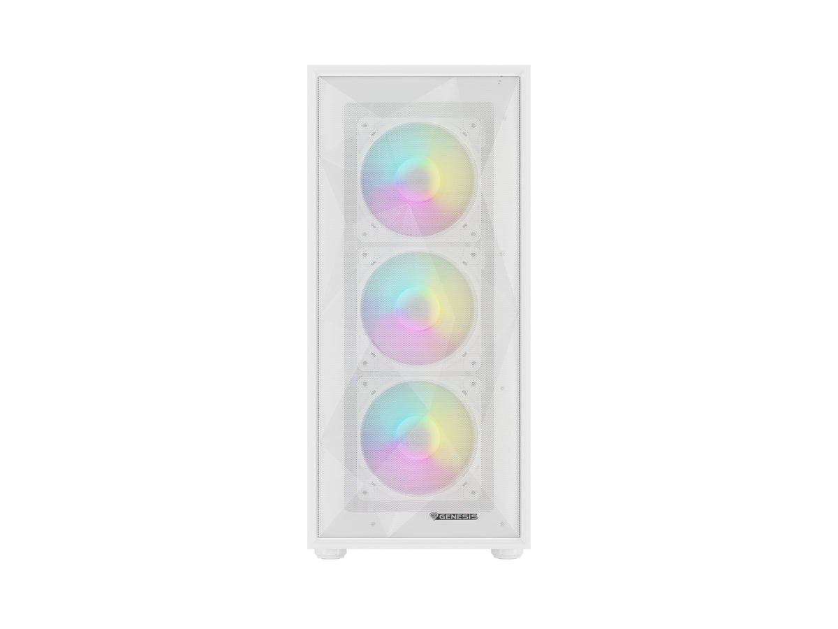 GENESIS Diaxid 605 ARGB Midi Tower Weiß