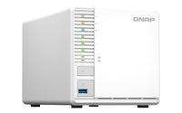 QNAP TS-364 NAS Tower Intel® Celeron® N5095 8 GB DDR4 0 TB QNAP Turbo System Weiß