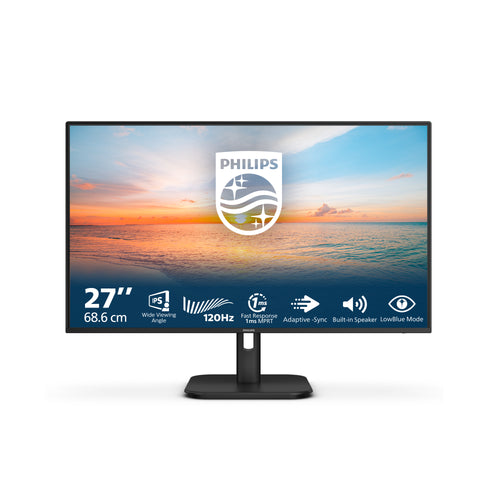 Philips 27E1N1200A/00 Computerbildschirm 68,6 cm (27") 1920 x 1080 Pixel Full HD LCD Schwarz