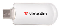 Verbatim 30231 USB-Stick 512 GB USB Typ-C 3.2 Gen 1 (3.1 Gen 1) Weiß