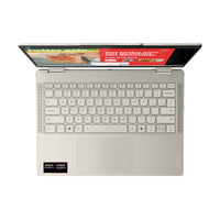 Lenovo Yoga 7 2-in-1 14AKP10 Copilot+ PC AMD Ryzen AI 7 350 Hybrid (2-in-1) 35,6 cm (14") Touchscreen 2.8K 16 GB LPDDR5x-SDRAM 1 TB SSD Wi-Fi 7 (802.11be) Windows 11 Home Deutsch Grau